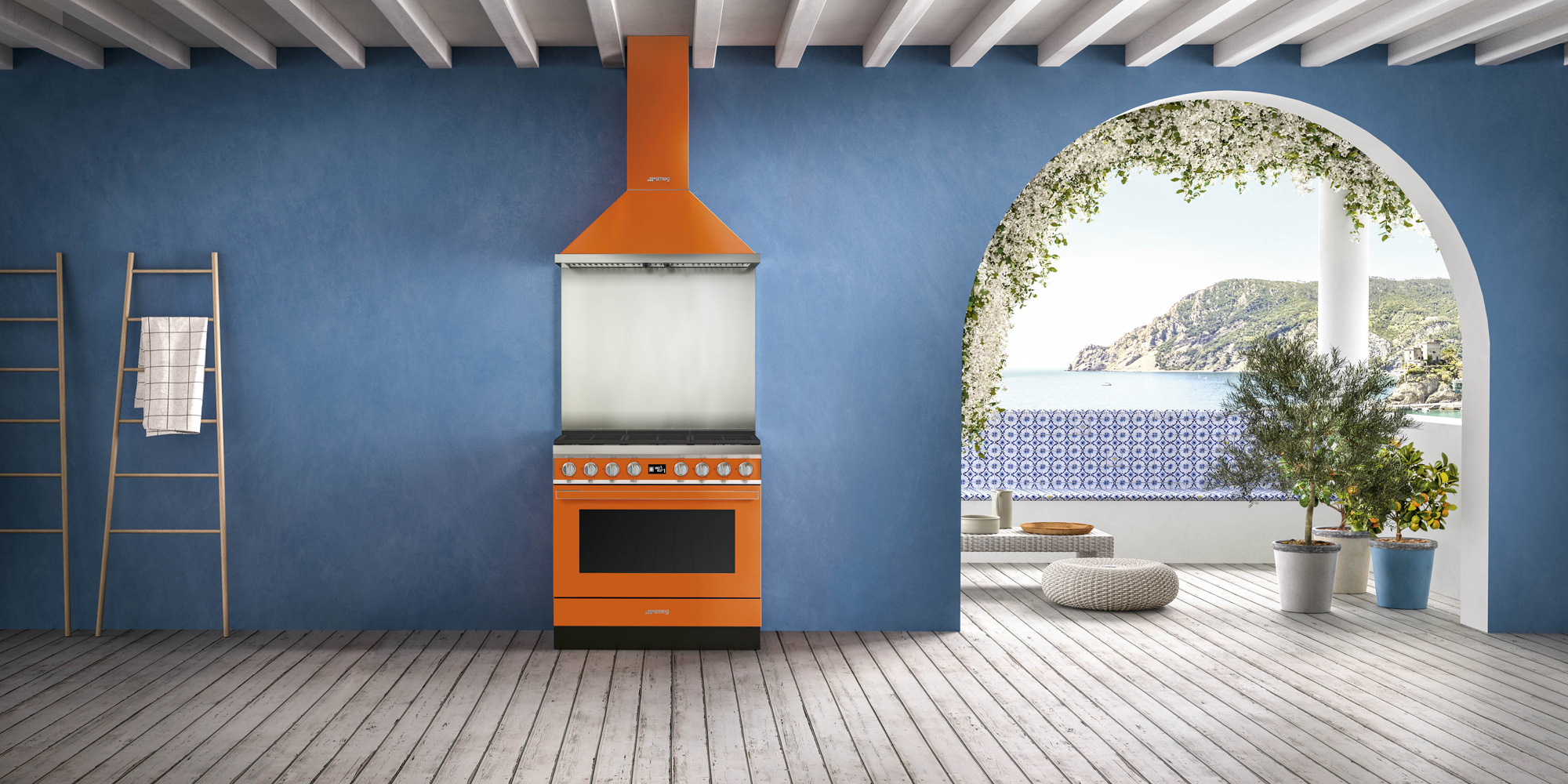 Купить Комбинированная плита SMEG CPF9GMOR — Фото 2