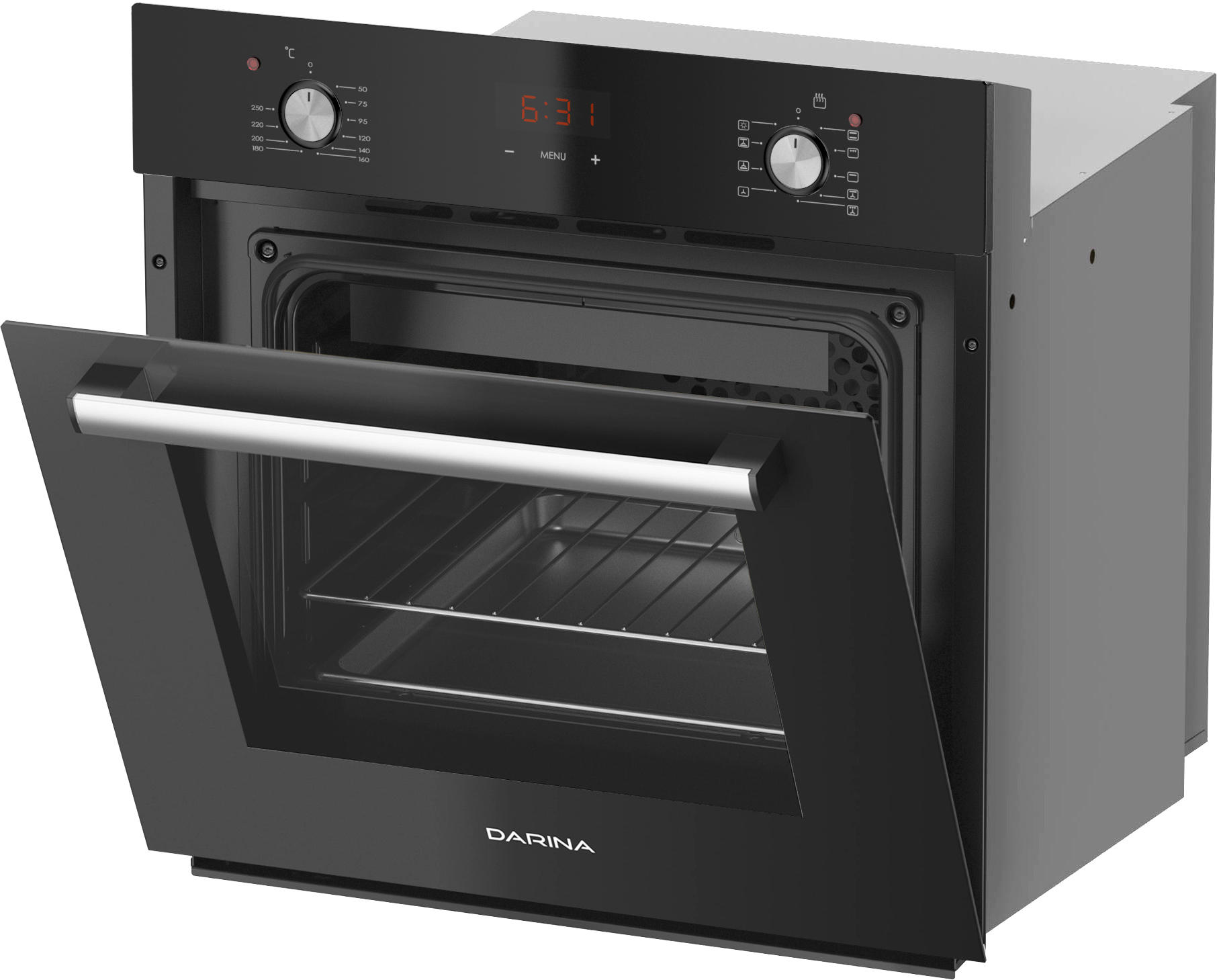 Купить Электрический духовой шкаф ДАРИНА 1V5 BDE 111 708 B — Фото 2