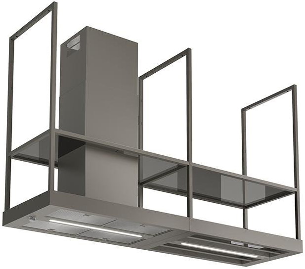 Островная вытяжка FABER T-SHELF EV8 TITANIUM MATT A180																		 — описание, фото, цены в интернет-магазине PT Stores