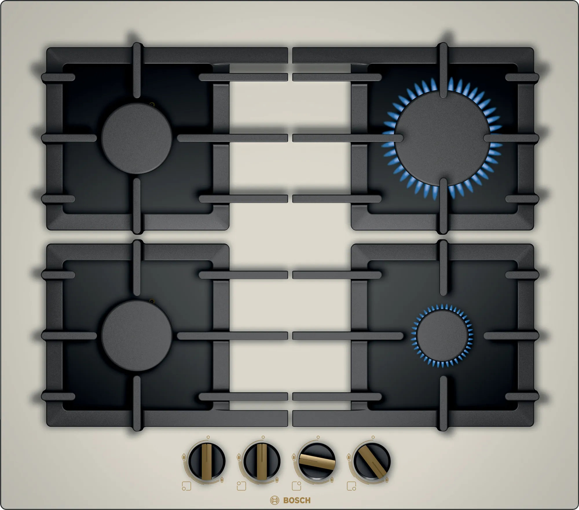Газовая варочная панель Bosch PPP6B1B90R																		 — описание, фото, цены в интернет-магазине PT Stores