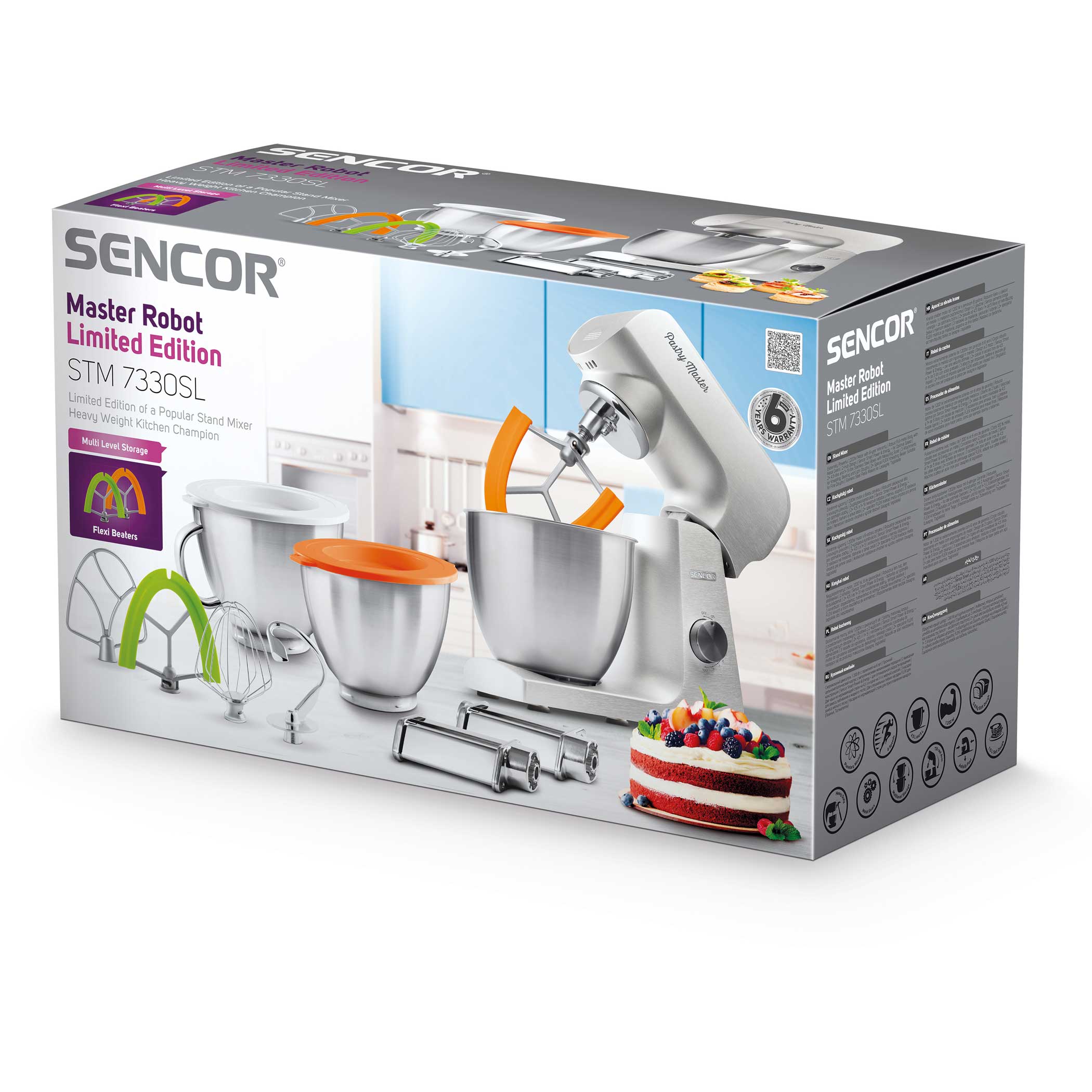 Купить Кухонный комбайн Sencor STM 7330SL — Фото 14