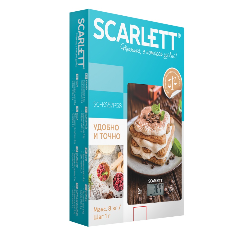 Купить Кухонные весы Scarlett SC-KS57P58 — Фото 2