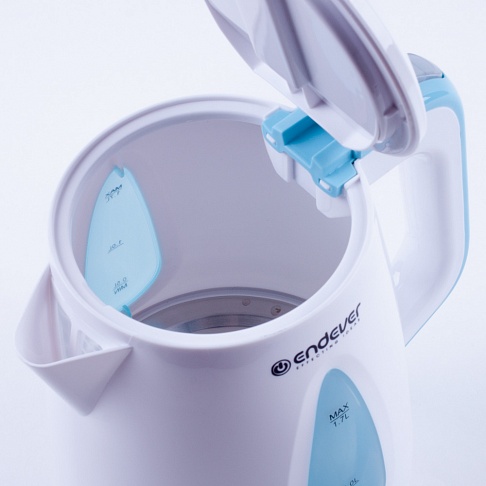 Купить Чайник ENDEVER Skyline KR-363, бело-синий — Фото 2