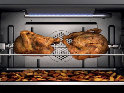 Купить Газовый духовой шкаф GLEM GFPV21IX  — Фото 3