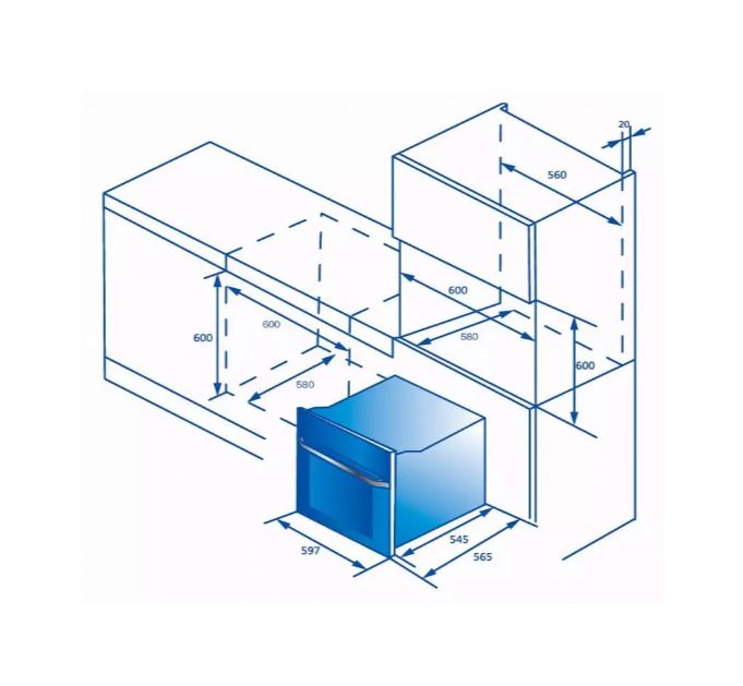 Купить Электрический духовой шкаф Haier HOQ-F6QSN3GG — Фото 4