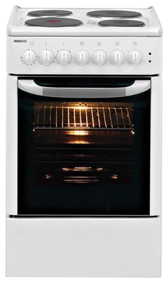 Электрическая плита BEKO CSE 56100 GW																		 — описание, фото, цены в интернет-магазине PT Stores