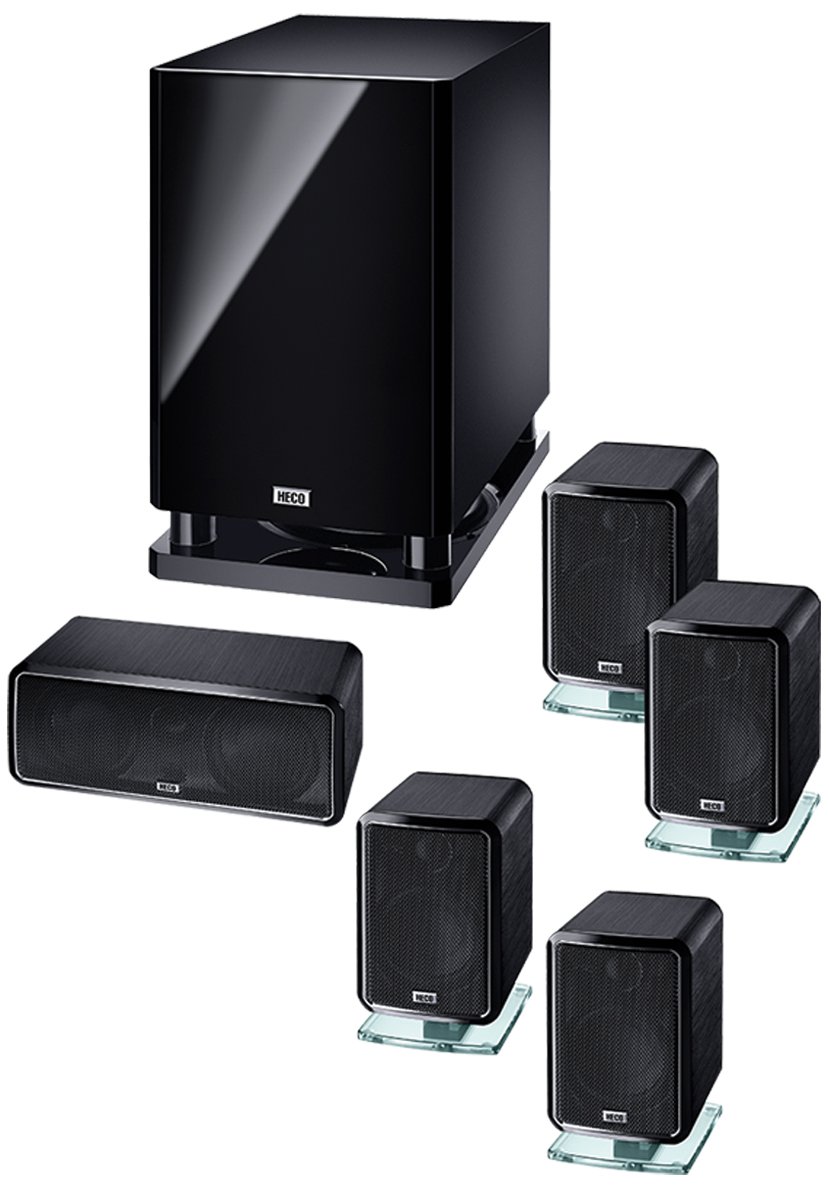 Акустическая система HECO Ambient 5.1 A, black																		 — описание, фото, цены в интернет-магазине PT Stores