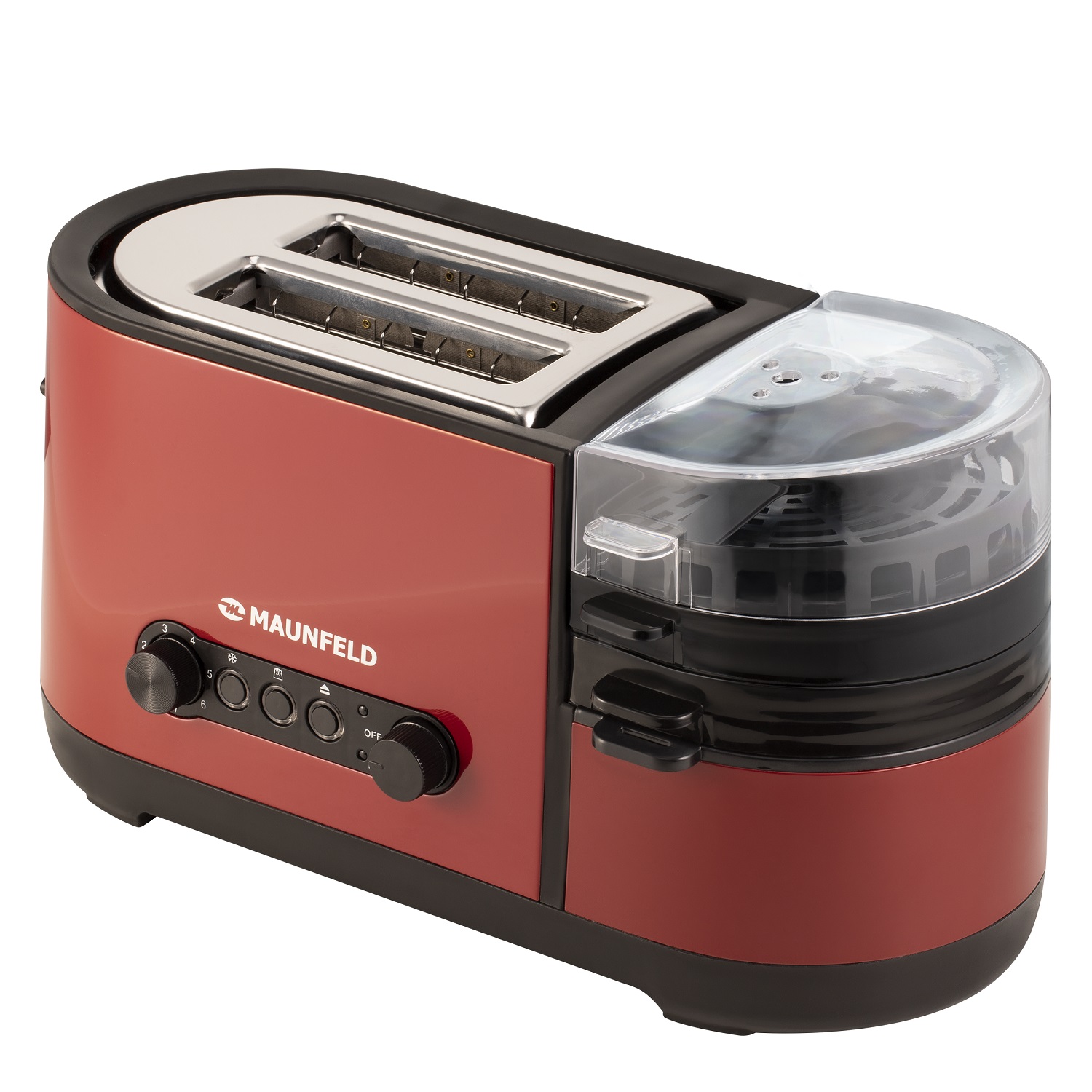 Тостер MAUNFELD MF-820CH PRO																		 — описание, фото, цены в интернет-магазине PT Stores