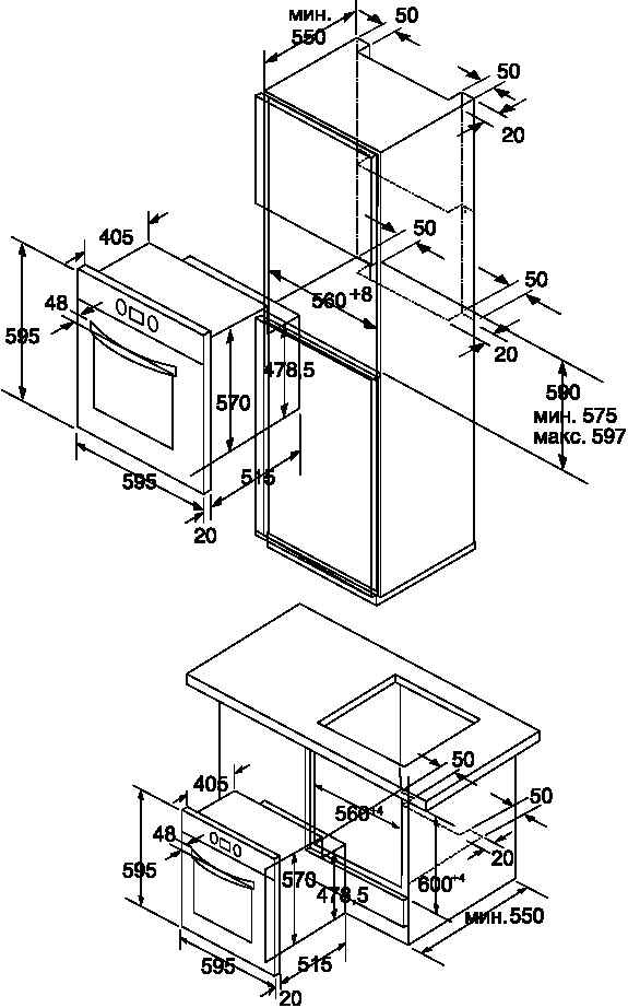 Купить Электрический духовой шкаф BELTRATTO FSM 6401.XM — Фото 2