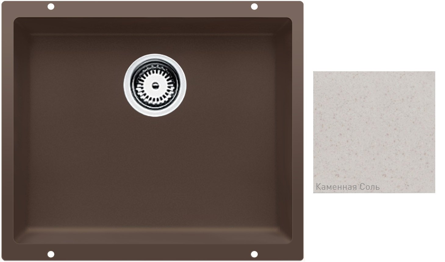 Мойка Zigmund & Shtain Integra 500 Камен.соль																		 — описание, фото, цены в интернет-магазине PT Stores