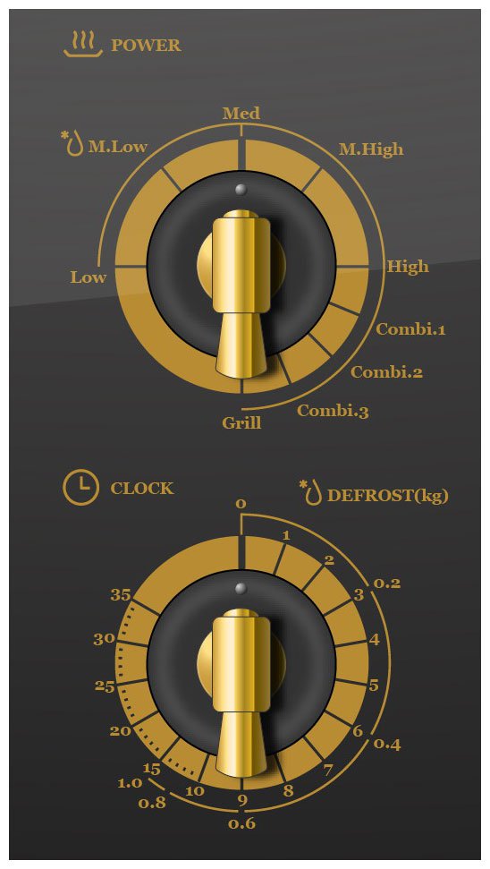 Купить Встраиваемая СВЧ печь Midea MG820BW8-B2 — Фото 2