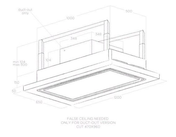Купить Островная вытяжка ELICA LULLABY WH WOOD/A/120 — Фото 2