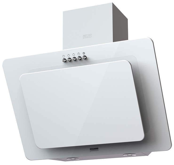 Наклонная вытяжка KRONA LIVA 600 white PB																		 — описание, фото, цены в интернет-магазине PT Stores