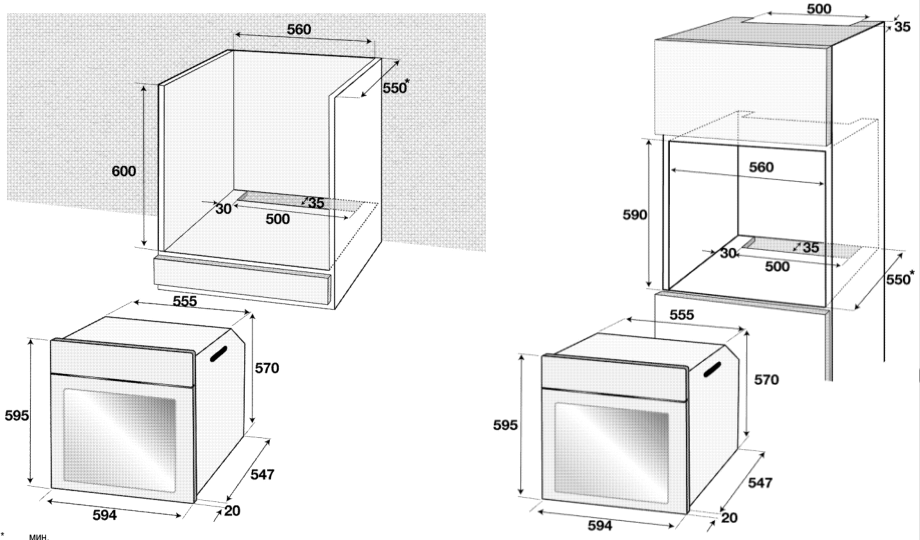 Купить Электрический духовой шкаф BEKO BIRT 24301 BRMS — Фото 2