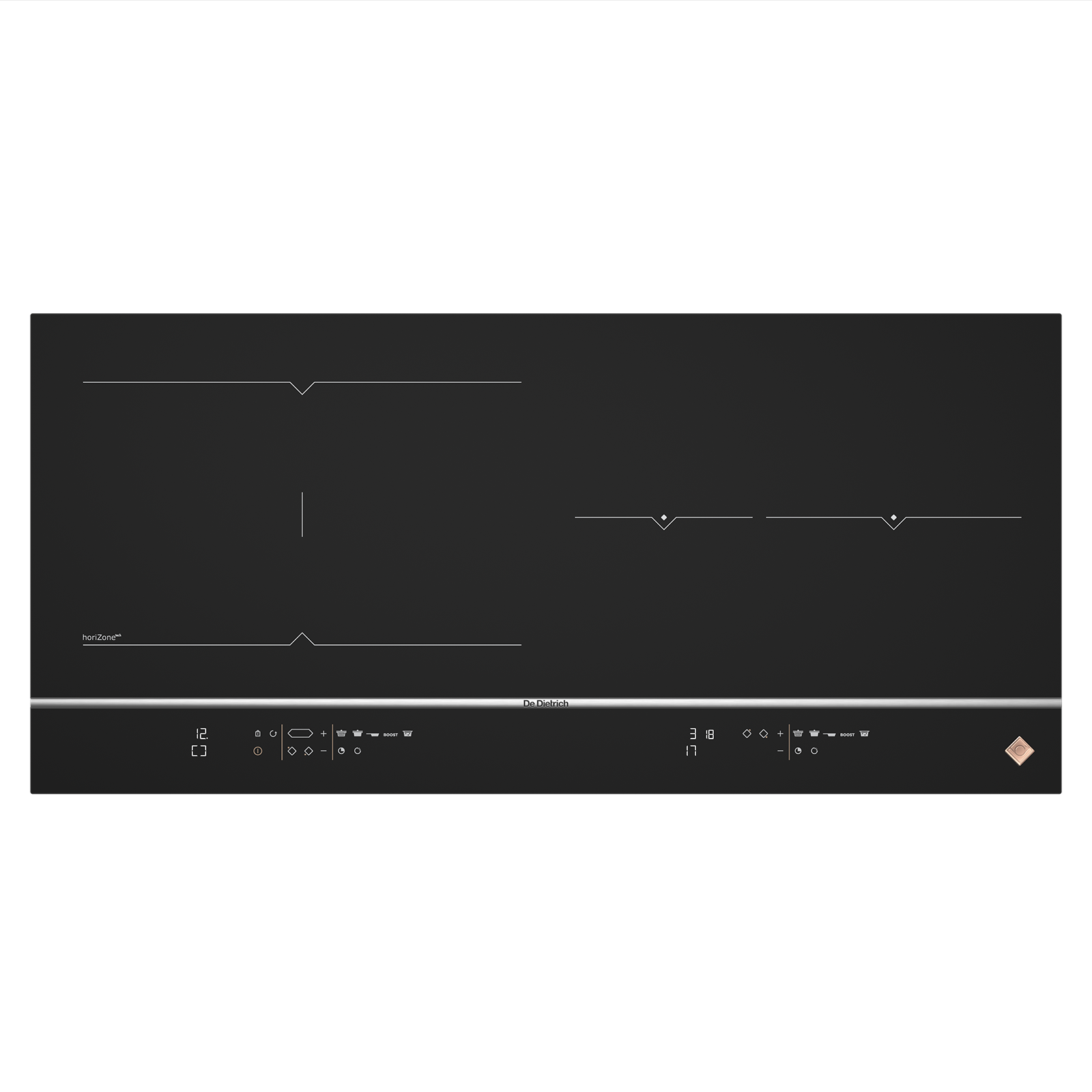 Индукционная варочная панель DE DIETRICH DPI7766XP																		 — описание, фото, цены в интернет-магазине PT Stores