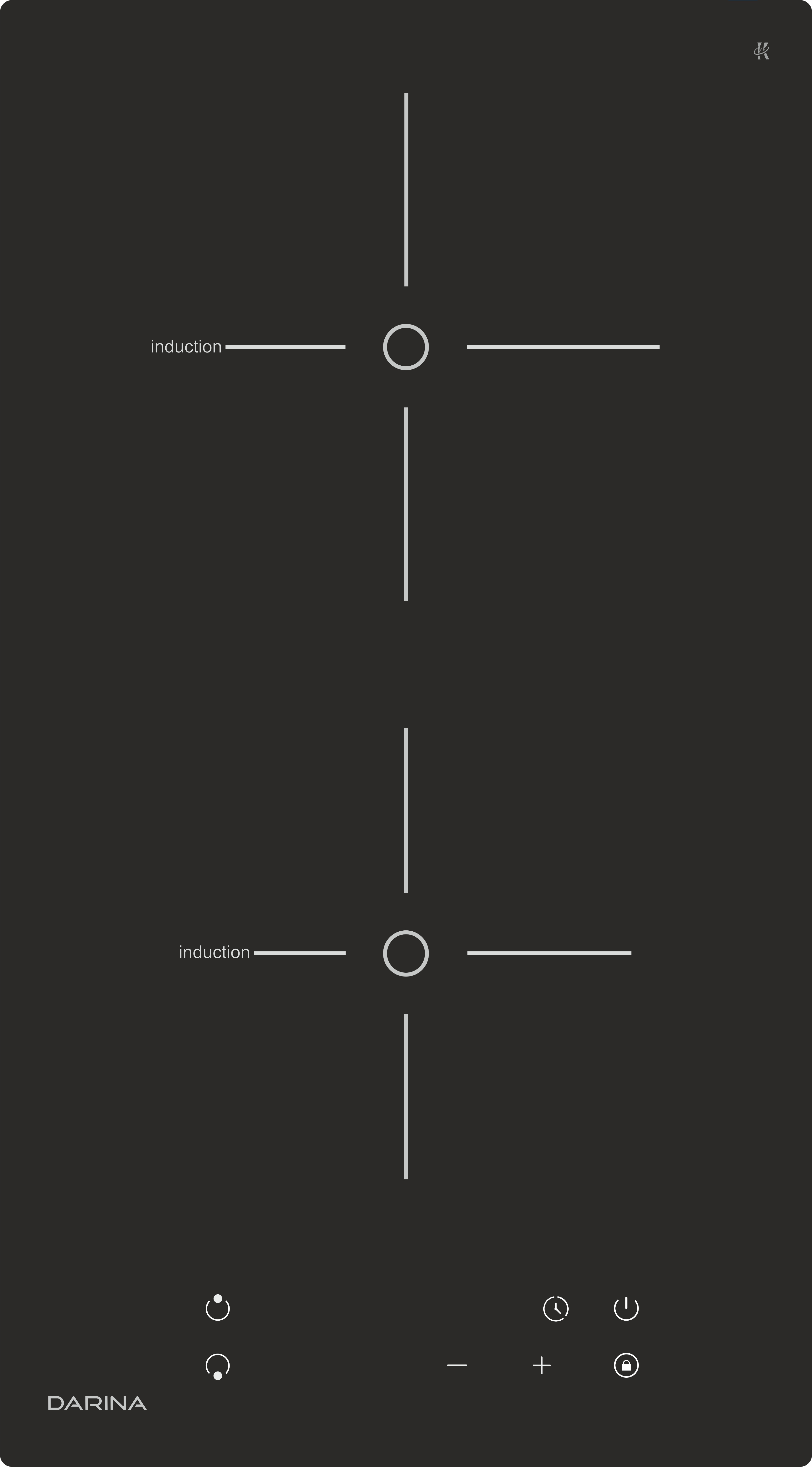 Индукционная варочная панель DARINA PL EI523 B																		 — описание, фото, цены в интернет-магазине PT Stores
