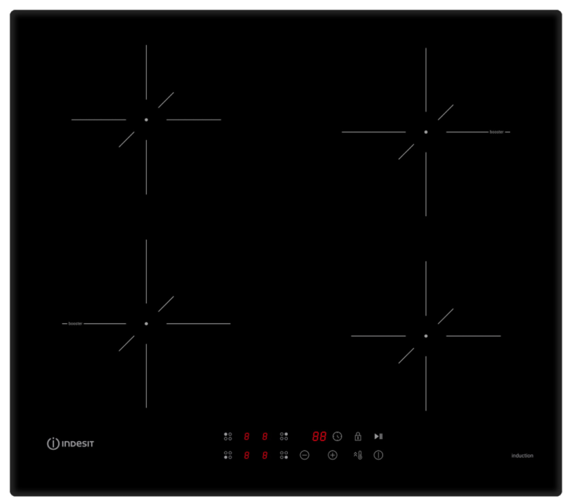Электрическая варочная панель Indesit IS 40CQ60 NE																		 — описание, фото, цены в интернет-магазине PT Stores