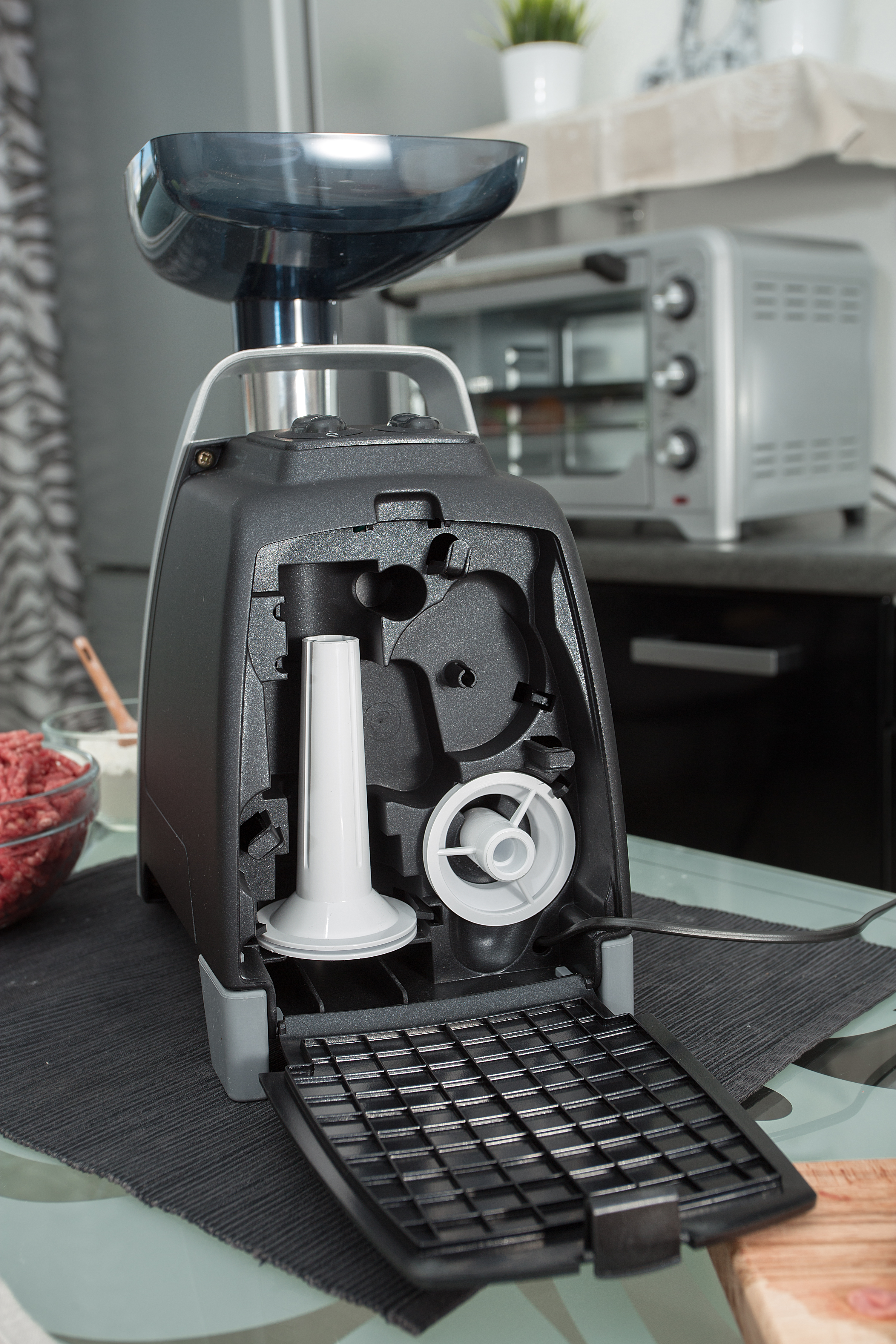 Купить Мясорубка Аксион М 61.03 черно-серебристая — Фото 5