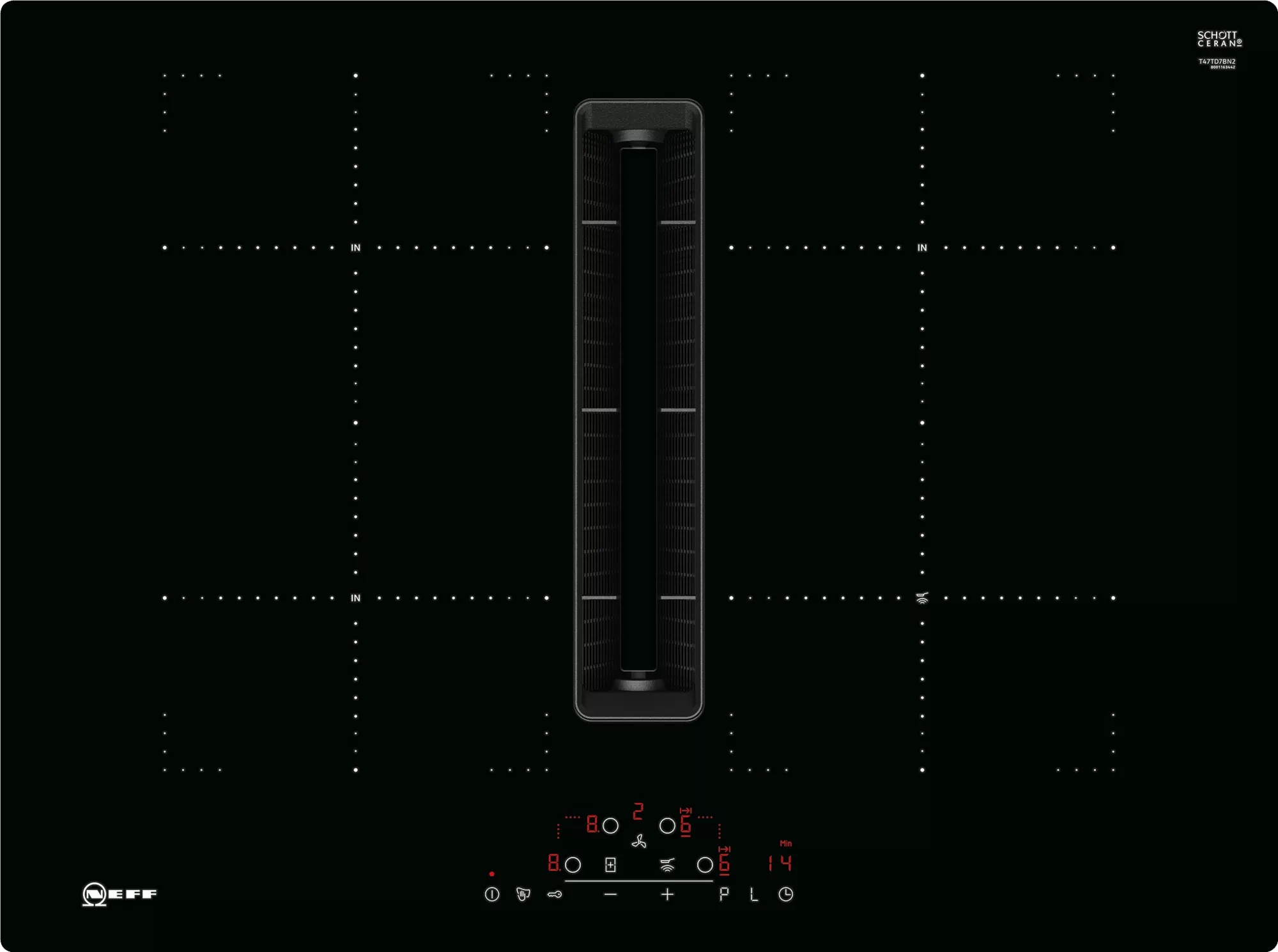 Индукционная варочная панель Neff T47PD7BX2																		 — описание, фото, цены в интернет-магазине PT Stores