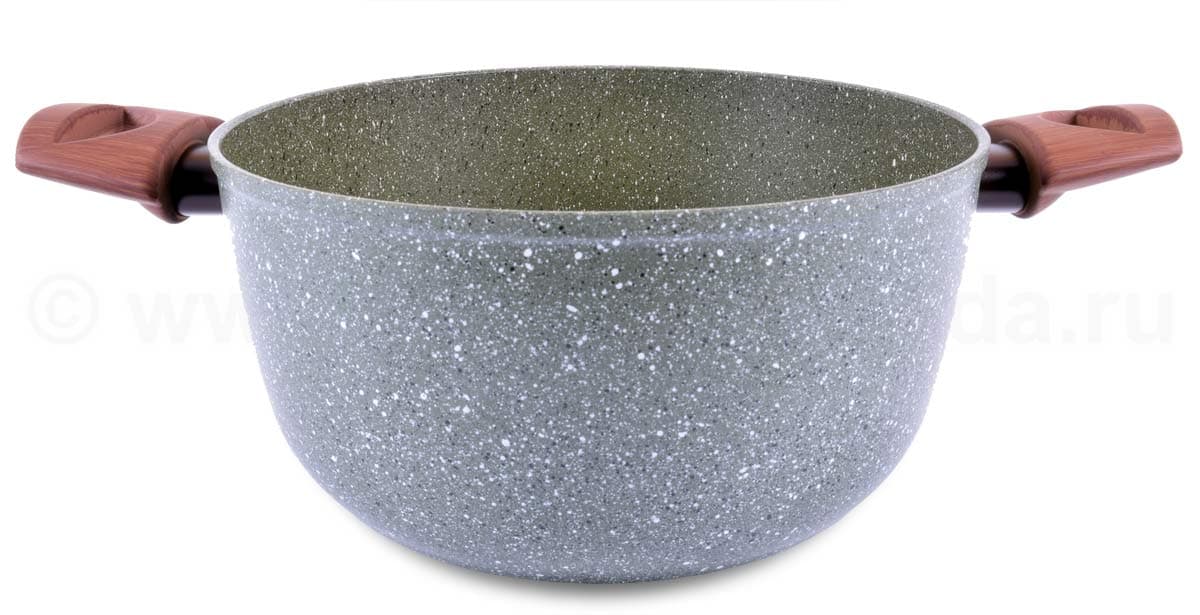  TVS Natura Induction Кастрюля 24см зеленый																		 — описание, фото, цены в интернет-магазине PT Stores