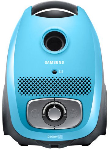 Пылесос SAMSUNG VC24JVNJGBJ голубой																		 — описание, фото, цены в интернет-магазине PT Stores