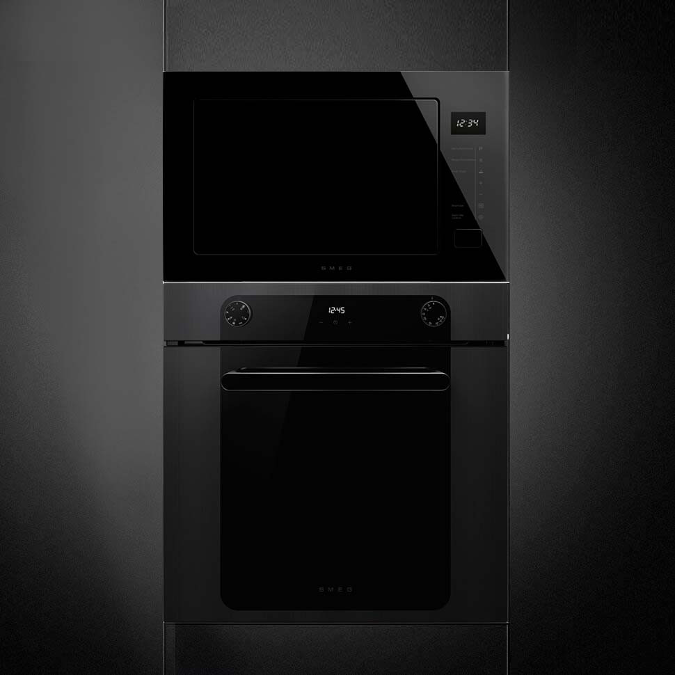 Купить Встраиваемая СВЧ печь Smeg FMI225BI — Фото 2
