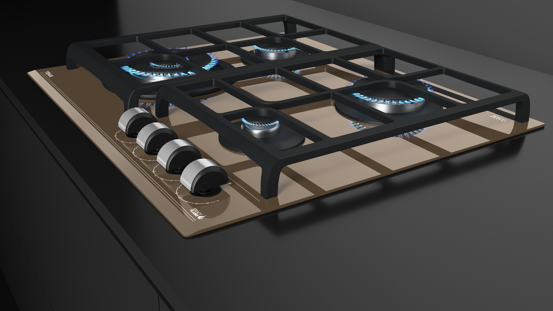 Купить Газовая варочная панель TEKA GZC 64320 XBN LONDON BRICK URBAN — Фото 2