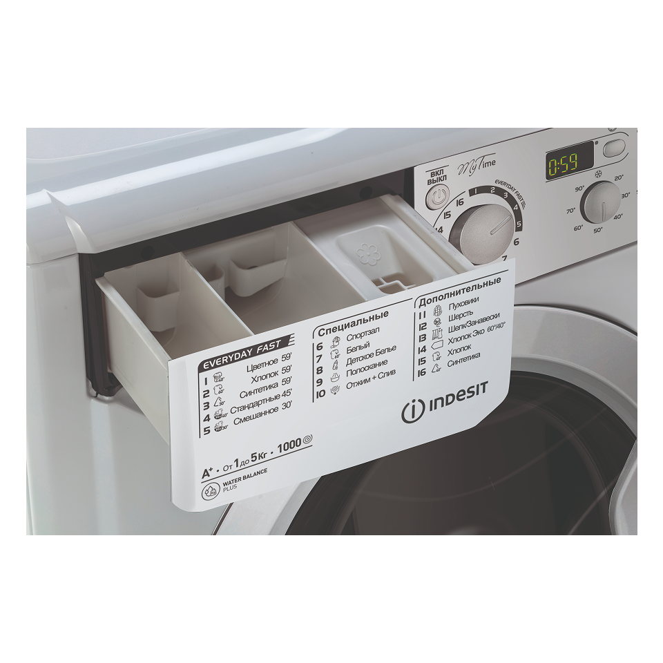 Купить Стиральная машина Indesit EWSD 51031 BY — Фото 6