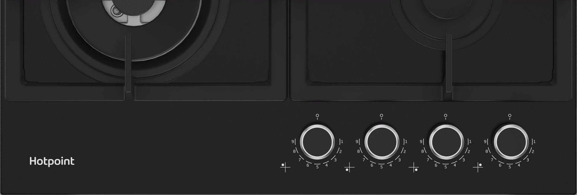 Купить Газовая варочная панель Hotpoint HGS 62F/BK — Фото 2