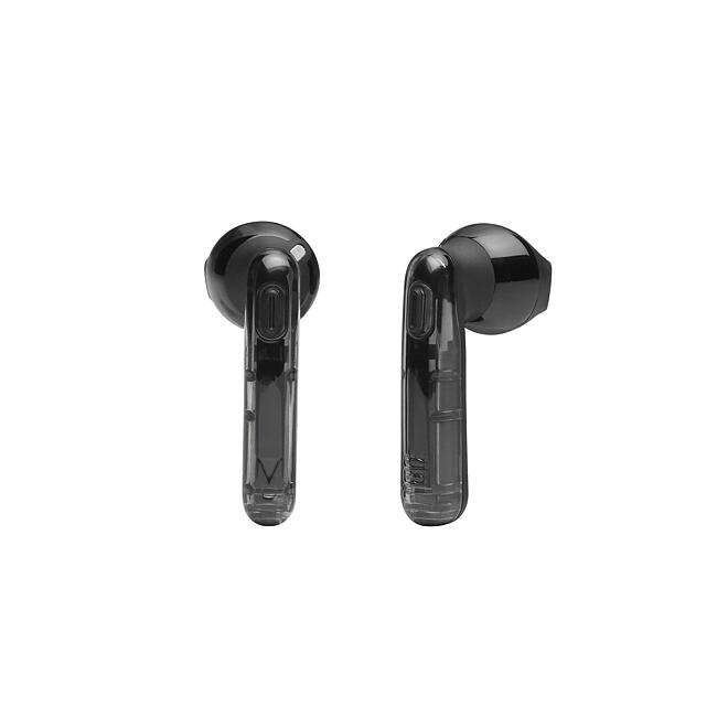 Купить Наушники JBL T225TWS прозрачный чёрный — Фото 4
