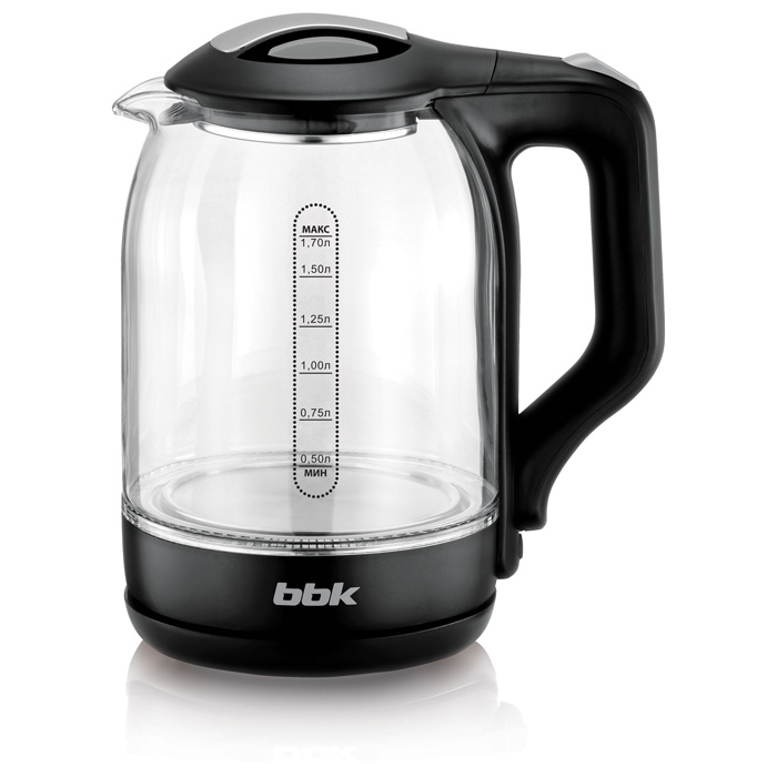 Чайник BBK EK1724G черный																		 — описание, фото, цены в интернет-магазине PT Stores