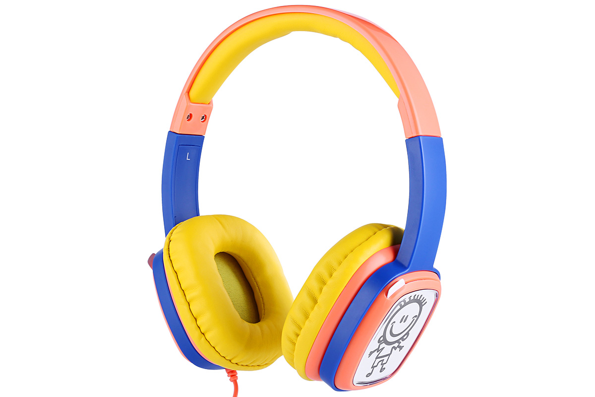Наушники HARPER KIDS HN-302 оранжево-синий																		 — описание, фото, цены в интернет-магазине PT Stores