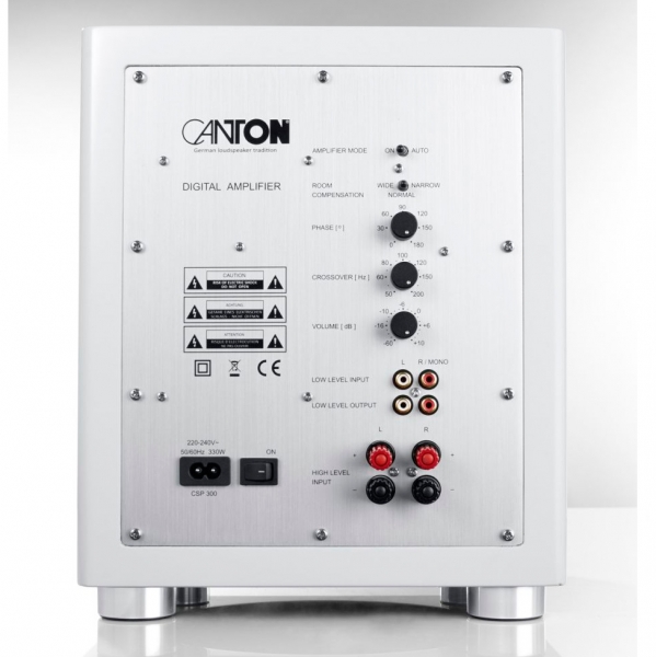 Купить Акустическая система CANTON SUB 601, white high gloss — Фото 3