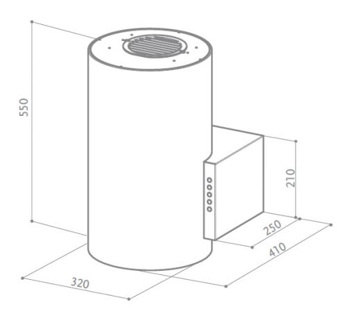 Купить Купольная вытяжка FABER BIOS EG6 WH F32 — Фото 3