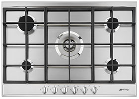 Газовая варочная панель SMEG P272XGH																		 — описание, фото, цены в интернет-магазине PT Stores