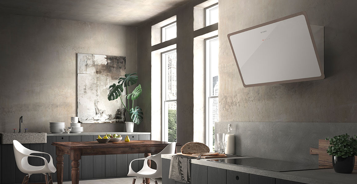 Купить Наклонная вытяжка FABER GLAM-LIGHT A80 WH/WG EVO — Фото 4