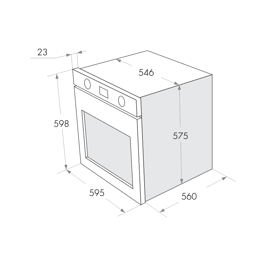 Купить Газовый духовой шкаф MAUNFELD MGOG 673S — Фото 2