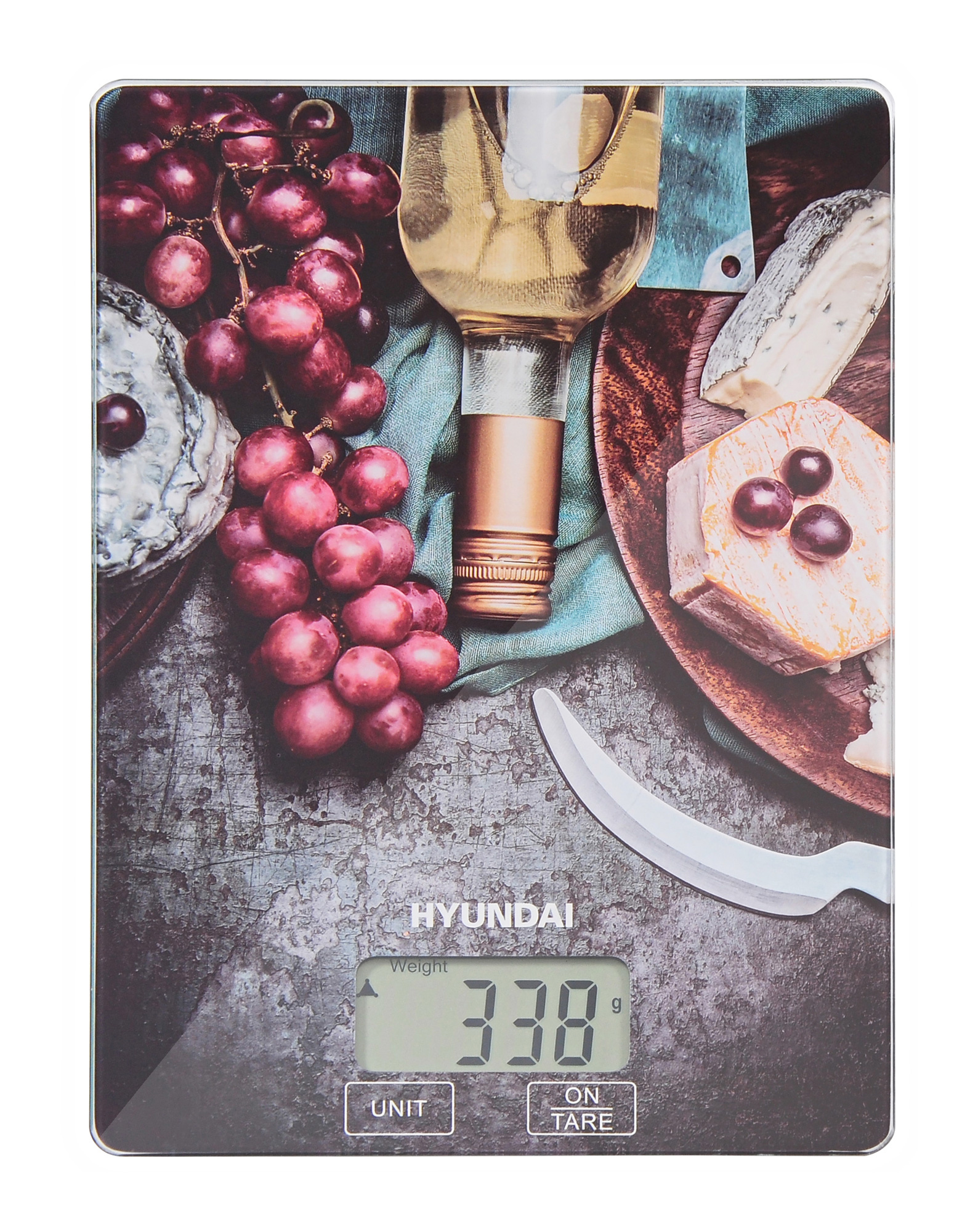 Кухонные весы Hyundai HYS-KG221																		 — описание, фото, цены в интернет-магазине PT Stores