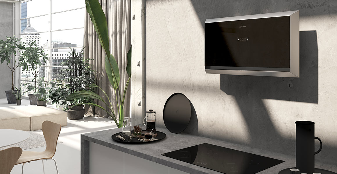 Купить Наклонная вытяжка FABER TWICE ARIES X/BK MATT A60 — Фото 4