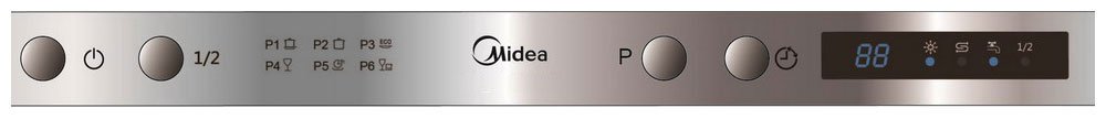 Купить Встраиваемая посудомоечная машина Midea M45BD-1006D3 Auto — Фото 2