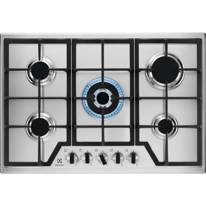 Газовая варочная панель Electrolux GPE 373 MX																		 — описание, фото, цены в интернет-магазине PT Stores