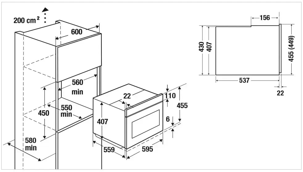 Купить Электрический духовой шкаф KUPPERSBUSCH CD 6350.0 S4 Gold — Фото 3