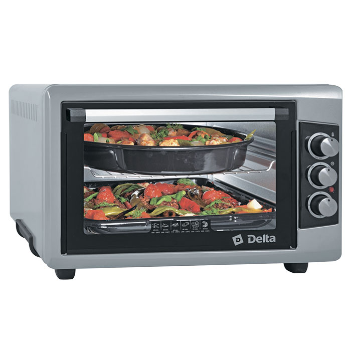 Мини-печь DELTA D-0550 сер.																		 — описание, фото, цены в интернет-магазине PT Stores