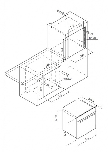 Купить Электрический духовой шкаф GRAUDE BM 60.2 E — Фото 3