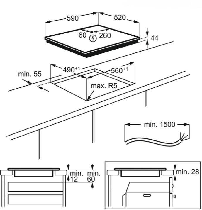 Купить Индукционная варочная панель Electrolux IPEL644KC — Фото 7