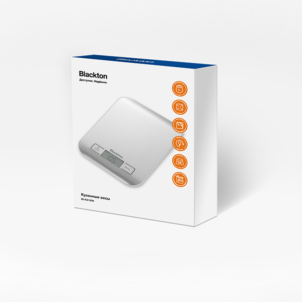 Купить Кухонные весы Blackton KS1009 Стальной — Фото 2