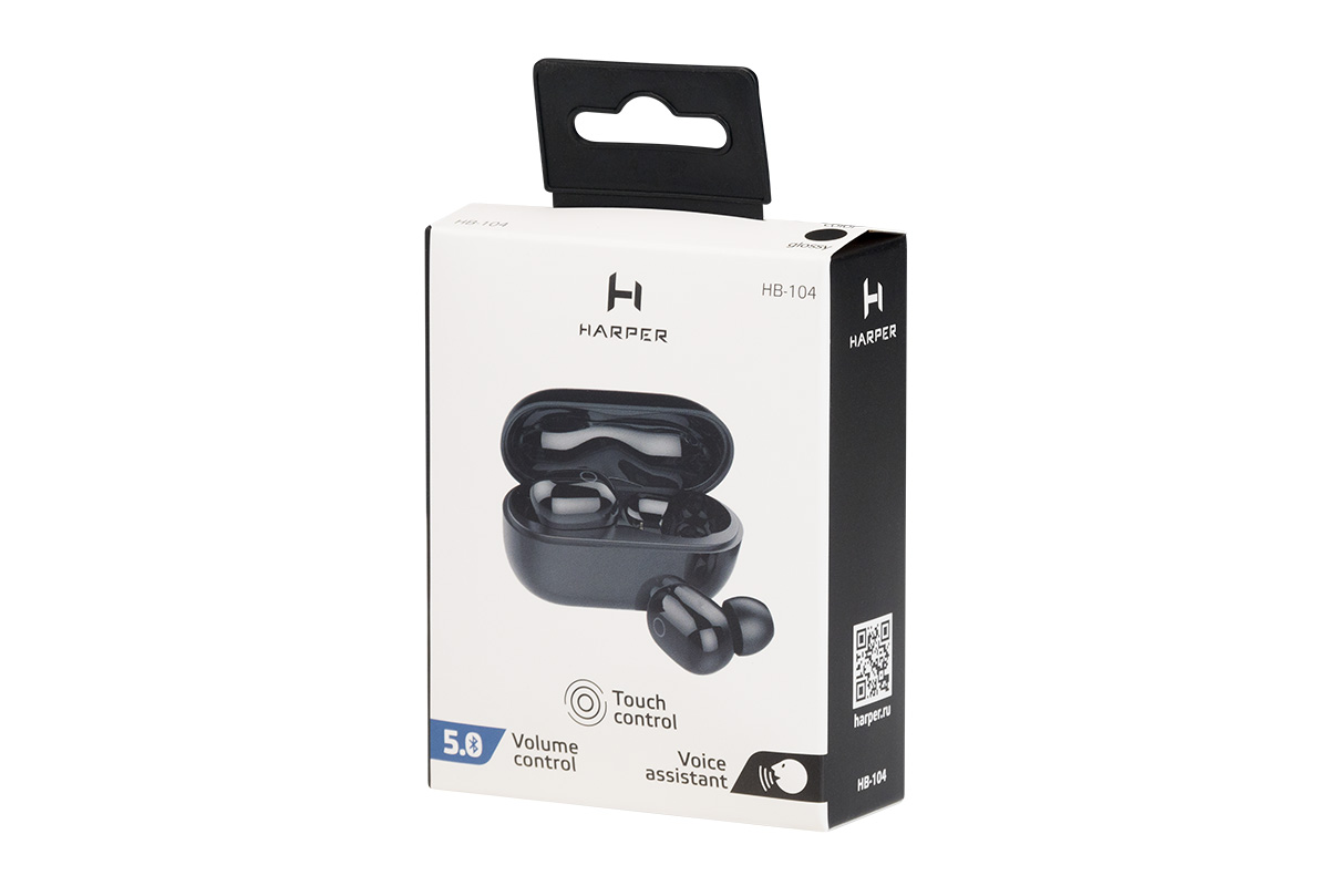 Купить Наушники HARPER HB-104 black — Фото 2