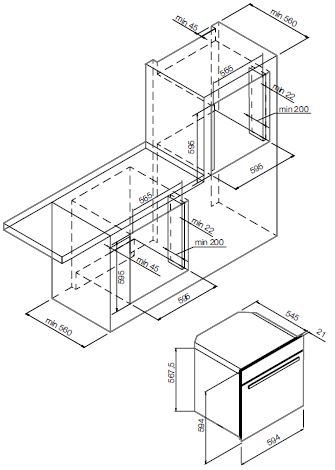 Купить Электрический духовой шкаф GRAUDE BM 60.3 E — Фото 3
