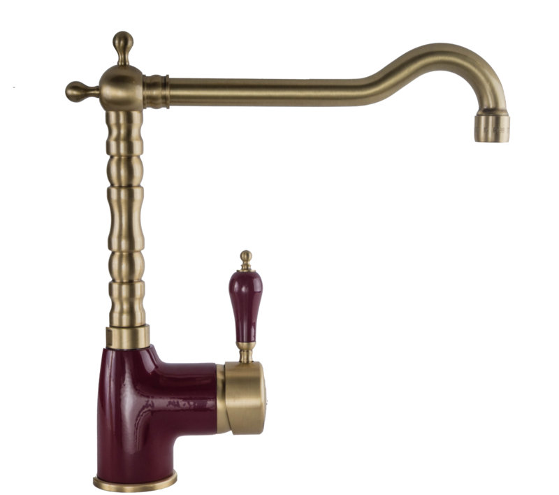 Смеситель KUPPERSBERG Paris KG400 Bordo / BR																		 — описание, фото, цены в интернет-магазине PT Stores