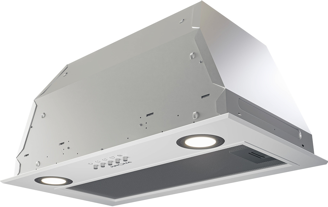 Вытяжка встраиваемая KRONA ADEL 600 WHITE PB																		 — описание, фото, цены в интернет-магазине PT Stores